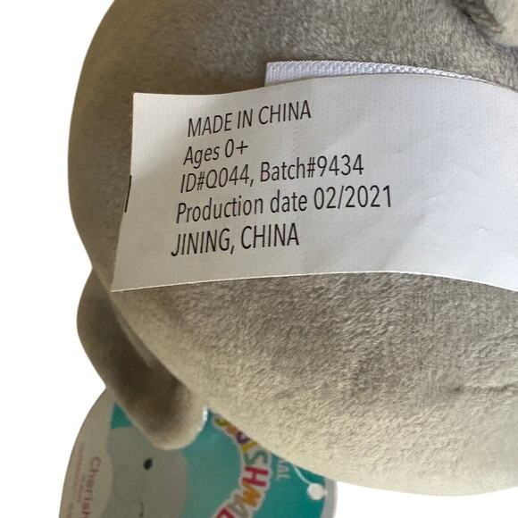 Squishmallows Set of 2 Cheyenne Octopus 6” & Cherish Elephant 5” EUC - Picture 15 of 15